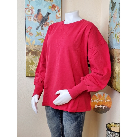 [NEW] Caslon Back Lace-Up Sweatshirt - Picture 6 of 14